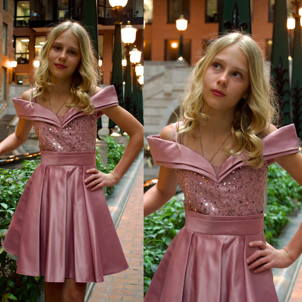 Starlit Symphony Girls Formal Dress