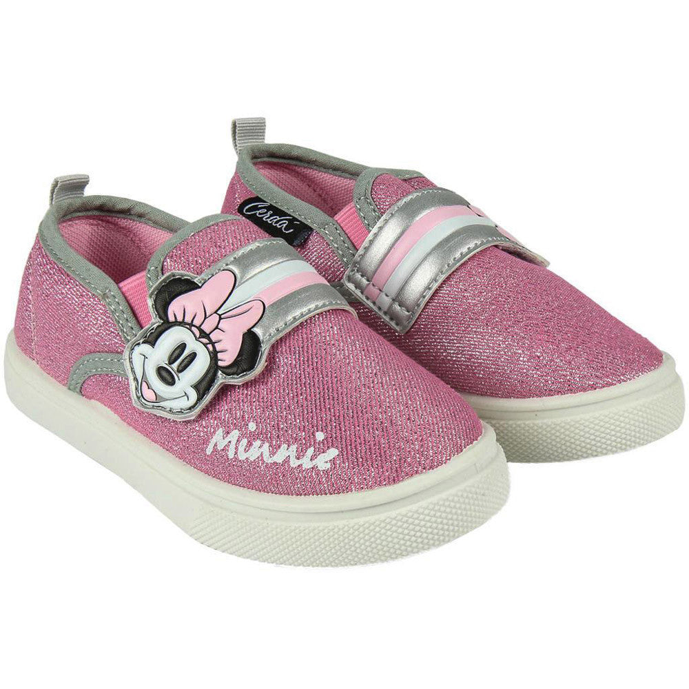 Minnie glitter canvas shoes